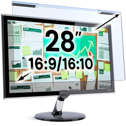 Protector de pantalla para monitor de 28 pulgadas ideal para teletrabajo