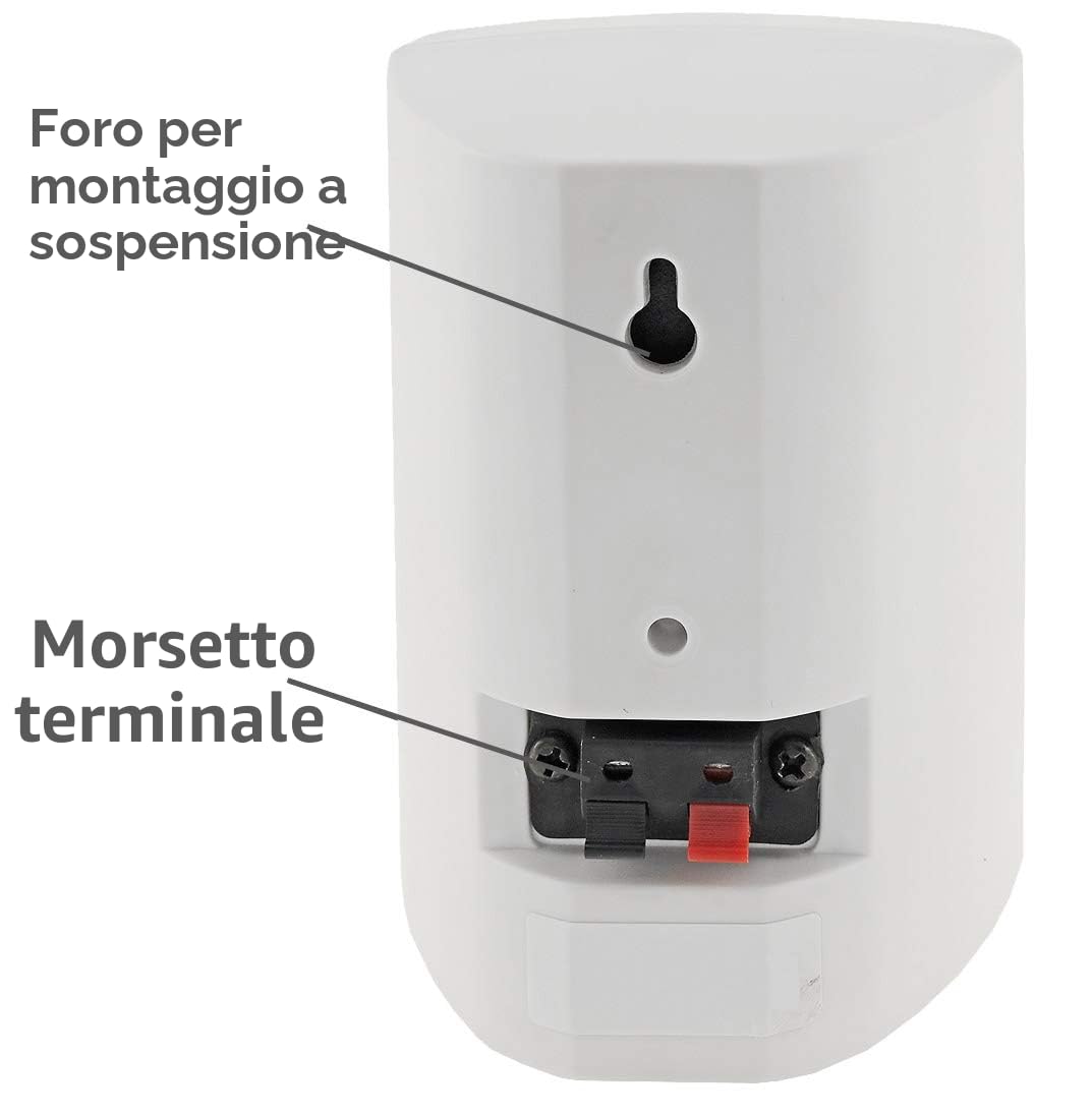altoparlanti da parete a 2 vie, per impianto stereo HiFi, home theatre, 40 Watt, 8 Ohm