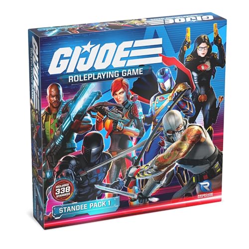 Renegade Game Studios G.I. Joe RPG Standees & Bases, 338 Character Tokens