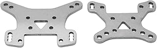 RC Shock Tower, Aluminum Alloy 1/14 Front Rear Shock Tower Compatible for WLtoys 144001 144002 144010, Silver