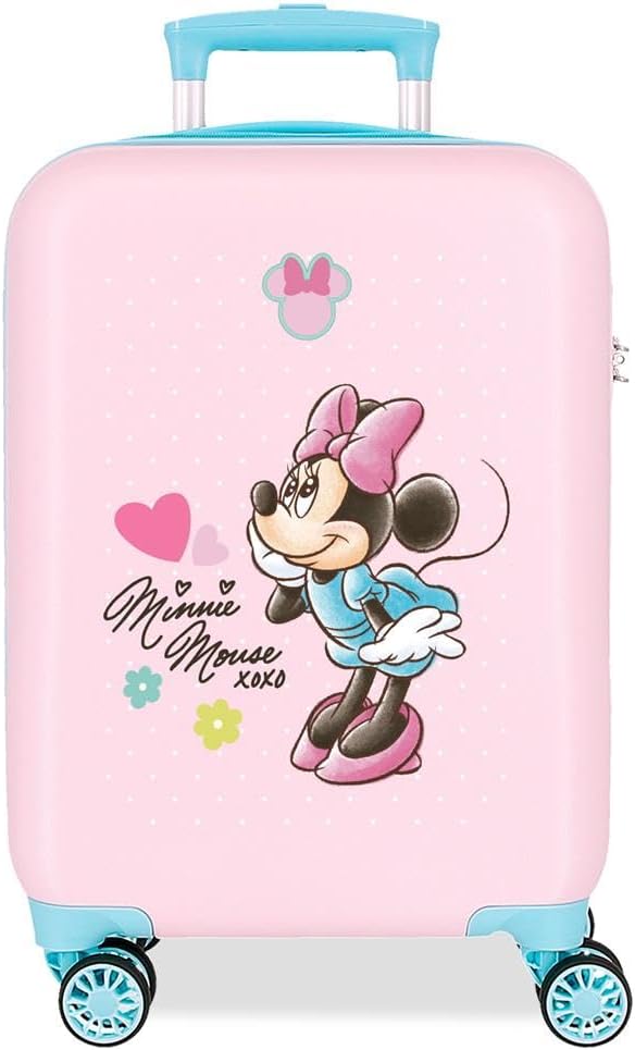 Joumma Disney Minnie Imagine Valigia da cabina Rosa 33 x 50 x 20 cm Rigida 2 kg Chiusura a combinazione laterale ABS 2 kg 33 L Bagaglio a mano, Rosa, Taglia unica, Valigia da cabina, Rosa, Valigia da cabina