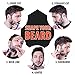 Beard Shaping & Styling Tool With Comb for Perfect line up & Edging For Men's Jaw Cheek/Neck Line, Symmetric/Curve/Step Cut Works with Any Beard Razor Electric Trimmers or Clippers (Clear-1pcs)