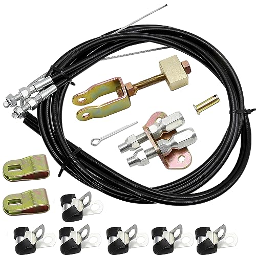 Vkinman Universal Parking Brake Cable Complete Kit 330-9371 Emergency Brake 140-14415-R - Thumbnail 4