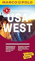 MARCO POLO Reiseführer USA West: Reisen mit Insider-Tipps. Inklusive kostenloser Touren-App & Update-Service 382972926X Book Cover