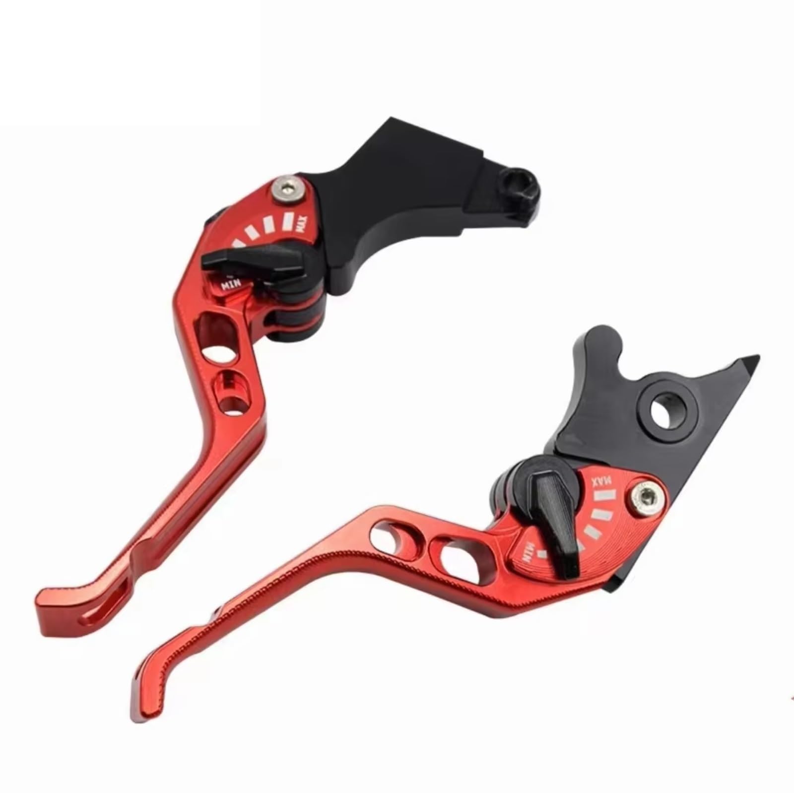Naojino Brake Clutch Levers for R1200RT 2014-2018 for R1200GS 2013-2018 2014 2015 2016 2017 CNC Motorcycle Adjustable Brake Clutch Levers Aluminum Clutch Brake Lever(Red)