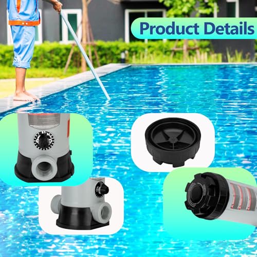 Professional CL220 Off-line Automatic Chlorinator for Swimming Pool Ponds Garden,Replacement for Hayward CL220 Automatic Chlorinator Feeder,9 lbs Capacity,ABS Material,Easy Installation by Yhaofu - Image 7