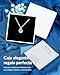 Rebundex Piedra Luna Colgante Regalos Originales para Mujer Joven Ideas de Regalos para Mujer Cumpleaños Collar Piedras para Amiga Novia Hija Hermanas Nieta Madre Esposa Imagen de Rebundex Piedra Luna Colgante Regalos Originales para Mujer Joven Ideas de Regalos para Mujer Cumpleaños Collar Piedras para Amiga Novia Hija Hermanas Nieta Madre Esposa