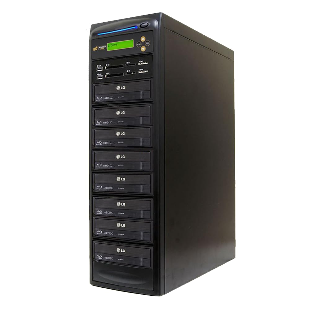 Acumen Disc 1:7 Crossover Blu-Ray Duplicator - Flash &amp; Disc Copy AD07-MMPBD