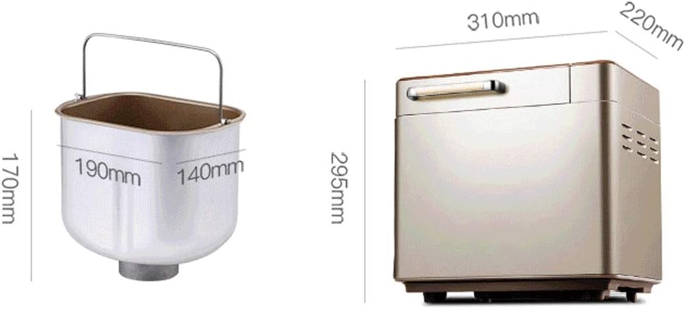 Bread Machine home Automatic multi-function Intelligent Baking Toast meat pine Breakfast dough mixer