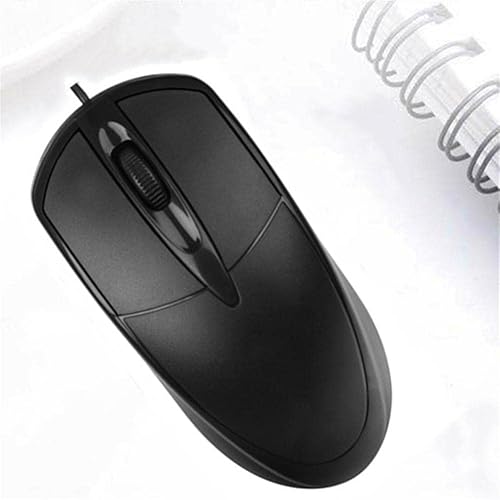 Miniatura 9 de Paquete de 3 alfombrillas para mouse de viaje, color negro, pequeño, delgado, simple, liso, para mouse USB o inalámbrico, oficina, hogar, escuela,