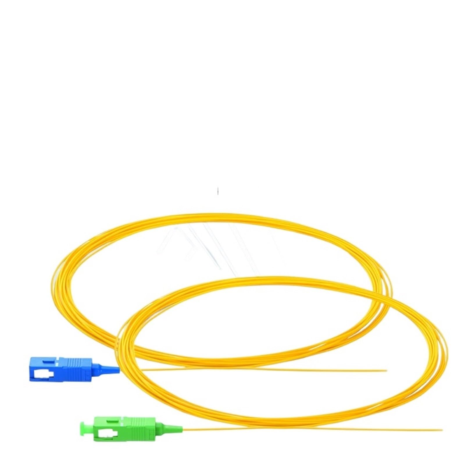 Lot de 20/50/100/200 câbles en fibre optique monomode SC AC/UPC Simplex 9/125 1 m 0,9 mm(20pcs SC UPC)