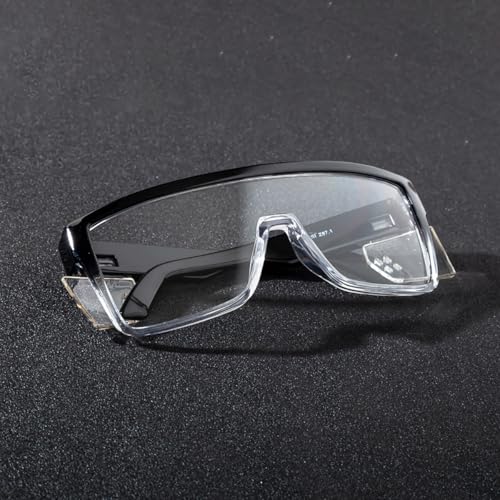 Image of UV400 Transition Photochromic Safety Glases Light to Dark Grey Lens ANSI Z87 Impact Approved