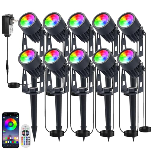 Sathem Smart RGB Low Voltage LED Spotlights, APP & Remote