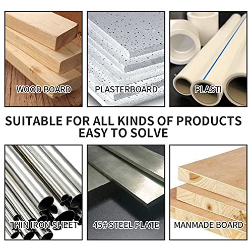 28Mm Hole Saw,Hole Cutters, Kkmoss Bi-Metal Hole Saws, Drills And Hex Wrenches For Drilling Wood, Sheet Metal, Aluminum Profiles, Pvc And Other Materials,Cutting Diameters 1-1/8"Hole Saw #TOP5