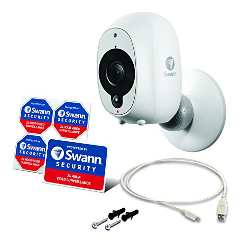 Swann Smart Security Camera: 1080P Full Hd Wireless Security Camera With True Detect Pir Heat/Motion Sensor, Night Vision & Audio #TOP1
