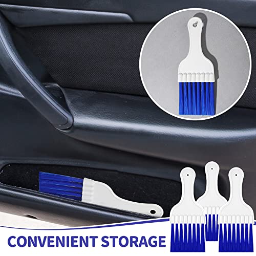 Image of Boao 16 Packs Coil Brush Air Conditioner Condenser Refrigerator Cleaning HVAC Coil Cleaner Small Plastic Whisk Brush (Blue)