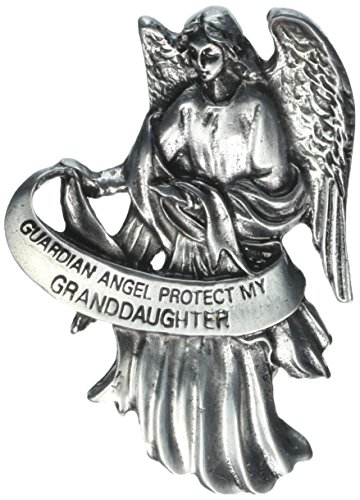 Visor Clip of Guardian Angel-Protect My Granddaughte