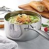 Tramontina Signature Tri-Ply Clad Stainless Steel 3-Quart Sauce Pan with Lid, Induction-Ready, Dishwasher-Safe, NSF-Certified, Made in Brazil #2