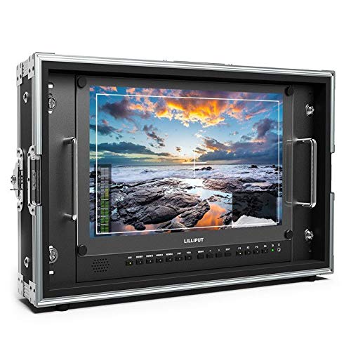 LILLIPUT BM150-4KS 15.6" 6U Carry-on/Rackable V Mount 3840x2160 4x4K HDMI 3G-SDI in&Out Broadcast