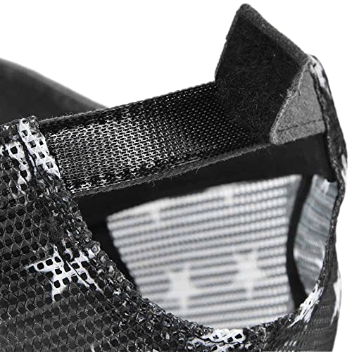 LONGTEN Boné de beisebol vintage meia malha bordado bandeira dos EUA estrelas algodão chapéu de sol