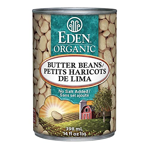 Eden Foods Organic Butter Beans, 398 ml