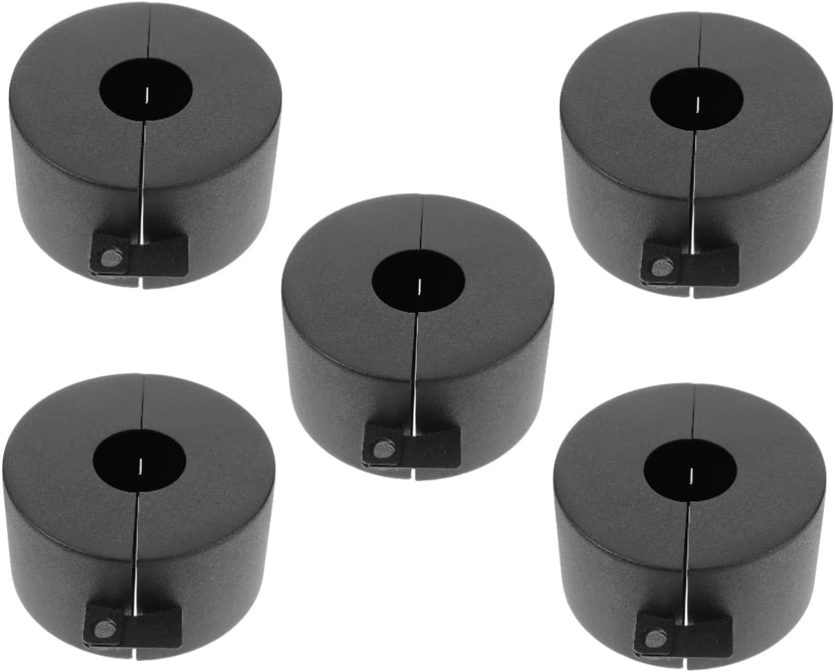 VILLCASE 5pcs Door Knob Lock Cover Temporary Locking Device for Door Handles Secure Latch for Childproofing and Enhanced Safety