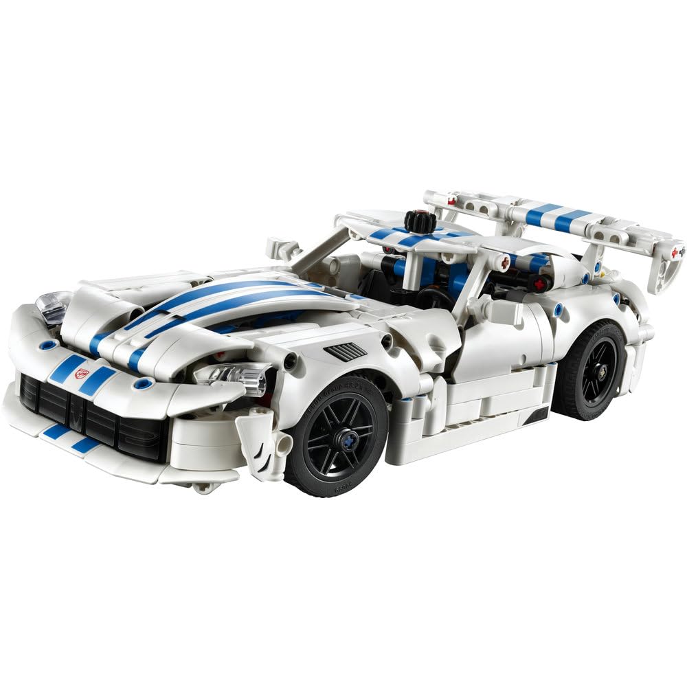 LEGO Technic Samochód sportowy Dodge Viper GTS-R 42234 | Model samochodu, klocki konstrukcyjne Technic, prezent dla fana motoryzacji, zabawka dla 10-latka, 805 elementów