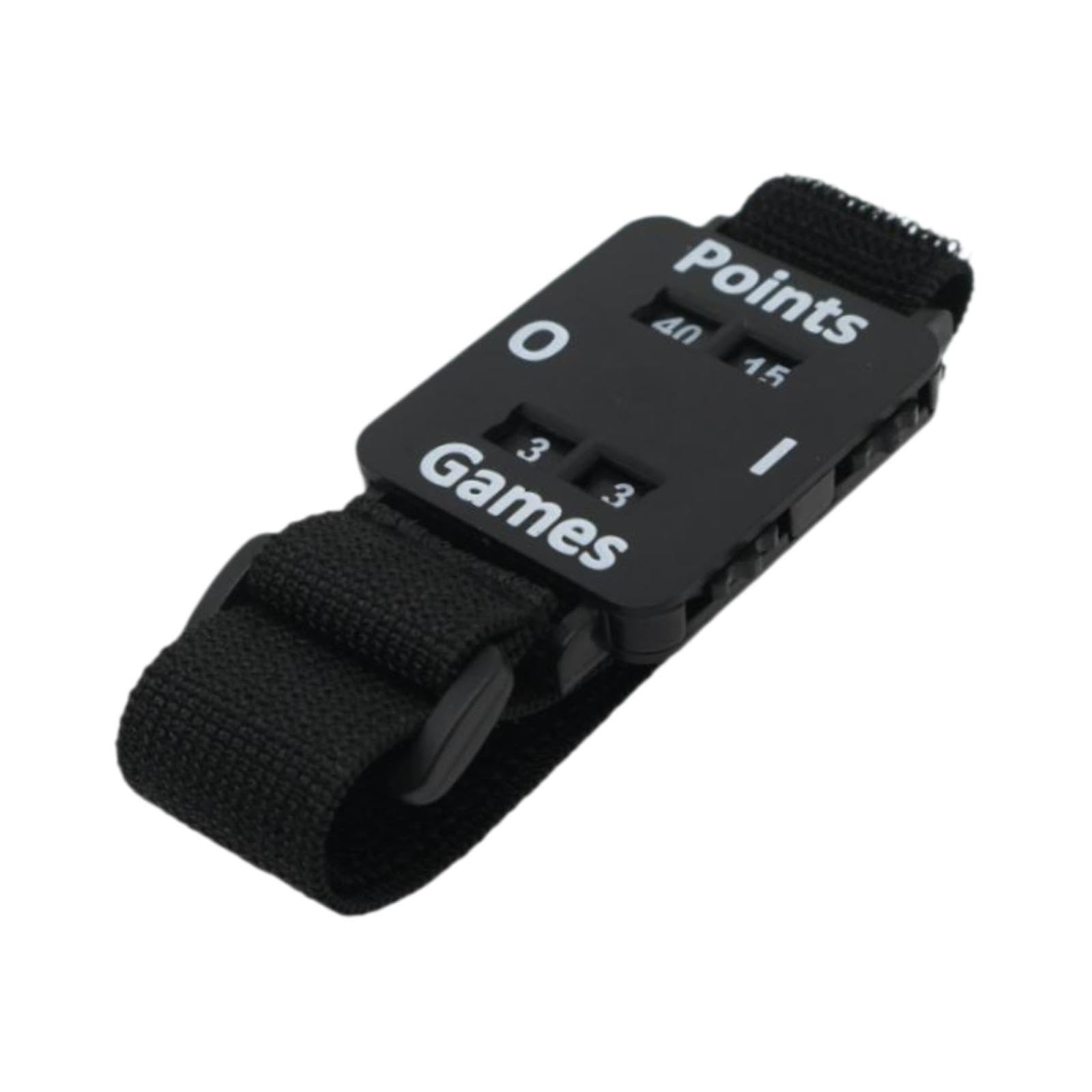 Contatore da Polso con Cinturino Regolabile, Orologio Segnapunti in ABS, Accessori Tennis, Cinturino Multiuso per Tennis, Pong, Badminton, Pallavolo, Lunghezza 30 Cm
