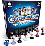 Outsmart - L'App-Connecté TV Jeu de jeu de jeu d'enfant, adolescents & Adultes: Soirée de jeu de niveau suivant pour la famille & Amis: 2–24 Joueurs: Âge 8+ | 10,000+ Questions posées 2026 Edition | Pour les enfants, les adolescents & Adultes, jeu interactif de Trivia de la famille, 2-24 Pla