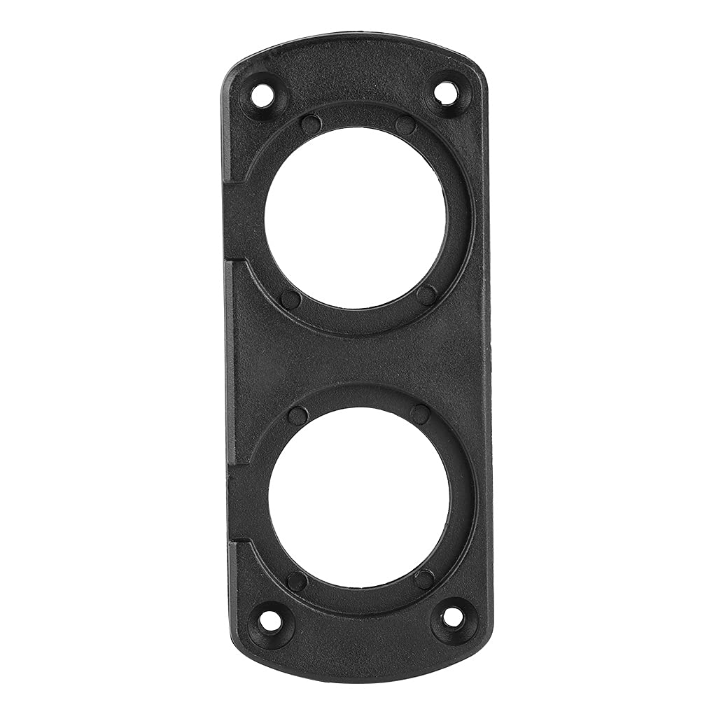 Leeadwaey Pannello Montaggio Accendisigari Auto 4 Fori – Base Impermeabile Con Viti, Universale