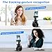 Soonpho M6 Auto Face Tracking Motorized Rotating Panoramic Tripod Head, Remote Control 360° Pan Tilt Head with Mobile Phone Clip for DSLR Cameras, Camcorders, Smartphones, Tripod