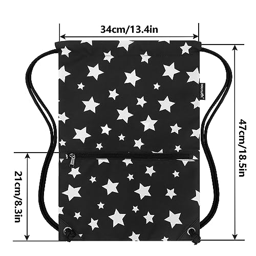 Image of HOLYLUCK Drawstring Backpack Bag Sport Gym Sackpack