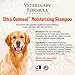 Veterinary Formula Smart Coat Complex Ultra Oatmeal Moisturizing Shampoo for Dogs, 17 Fl oz – Moisture-Rich, Nourishing Shampoo – Leaves Coat Clean, Soft, Silky, Shiny – Long-Lasting Fragrance