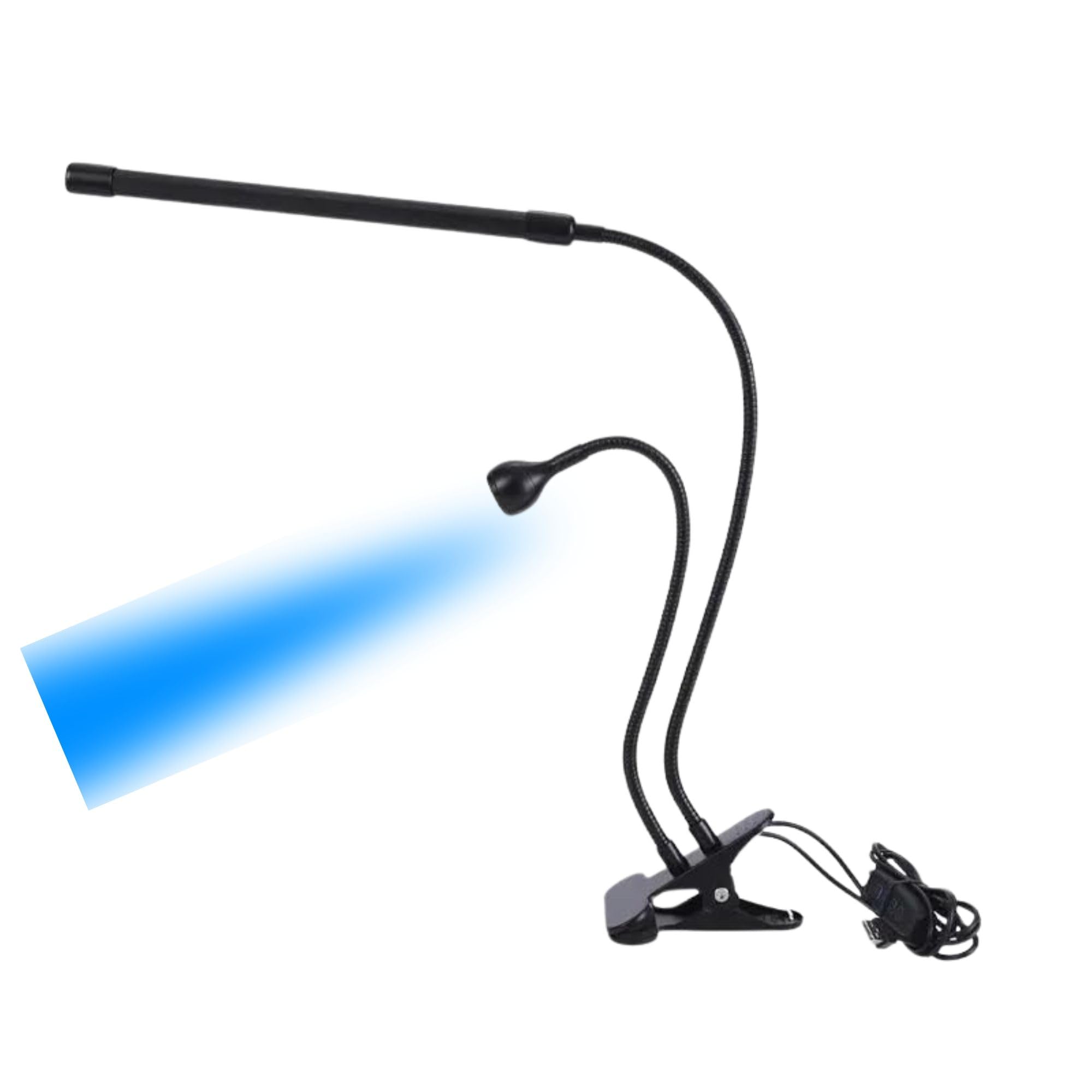 mini usb clamp nail table light lamp adjustable manicure desk uv lamp for gel nails,3w led nail dryer for gel nails portable uv nail lamp led nail polish light with gooseneck clamp&usb charge for salon home(black-b) (2 in 1 ) (with table clamp)