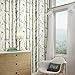 RoomMates RMK9047WP White Birch Trees Peel and Stick Wallpaper, White/Brown