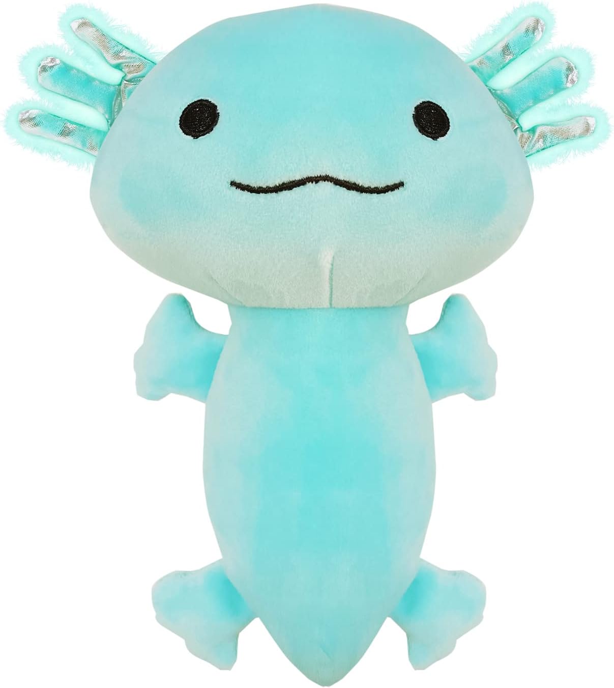 YILITIAxolotl Stuffed Animal Toys, 9.8 Inch Cute Plush Doll, Soft Axolotl Plush Birthday for Boys and Girls (Blue)