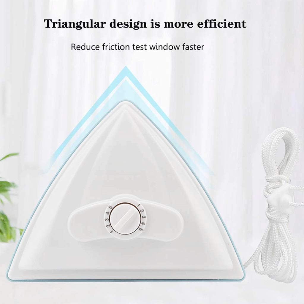 Glass Wiper Magnetic Cleaning Tools, Adjustable Glider Washing Brush, for High-Rise 4-24 mm