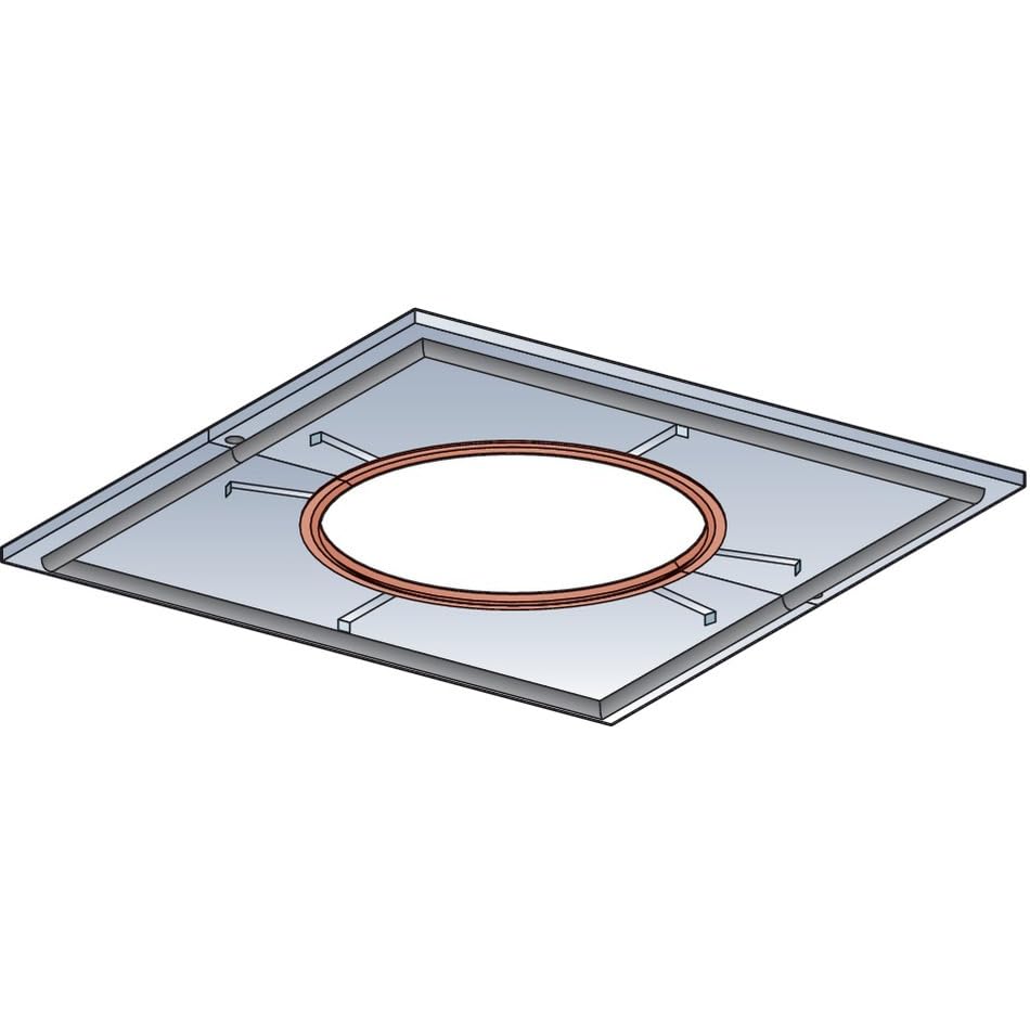 Plaque Distance securite ventilee 80/130 pgi poujoulat