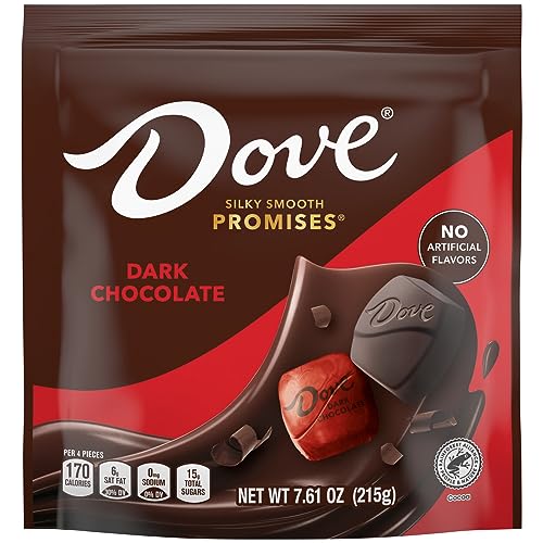 DOVE PROMISES Dark Chocolate Candy Bags Bulk, 7.61 Oz, 8 Pack - image 2