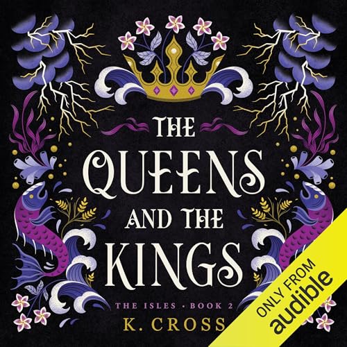 Diseño de la portada del título The Queens and the Kings