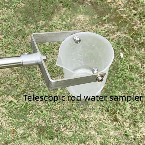 Échantillonneur d'eau télescopique inox 1,17m avec bécher pendulaire 1000 ML