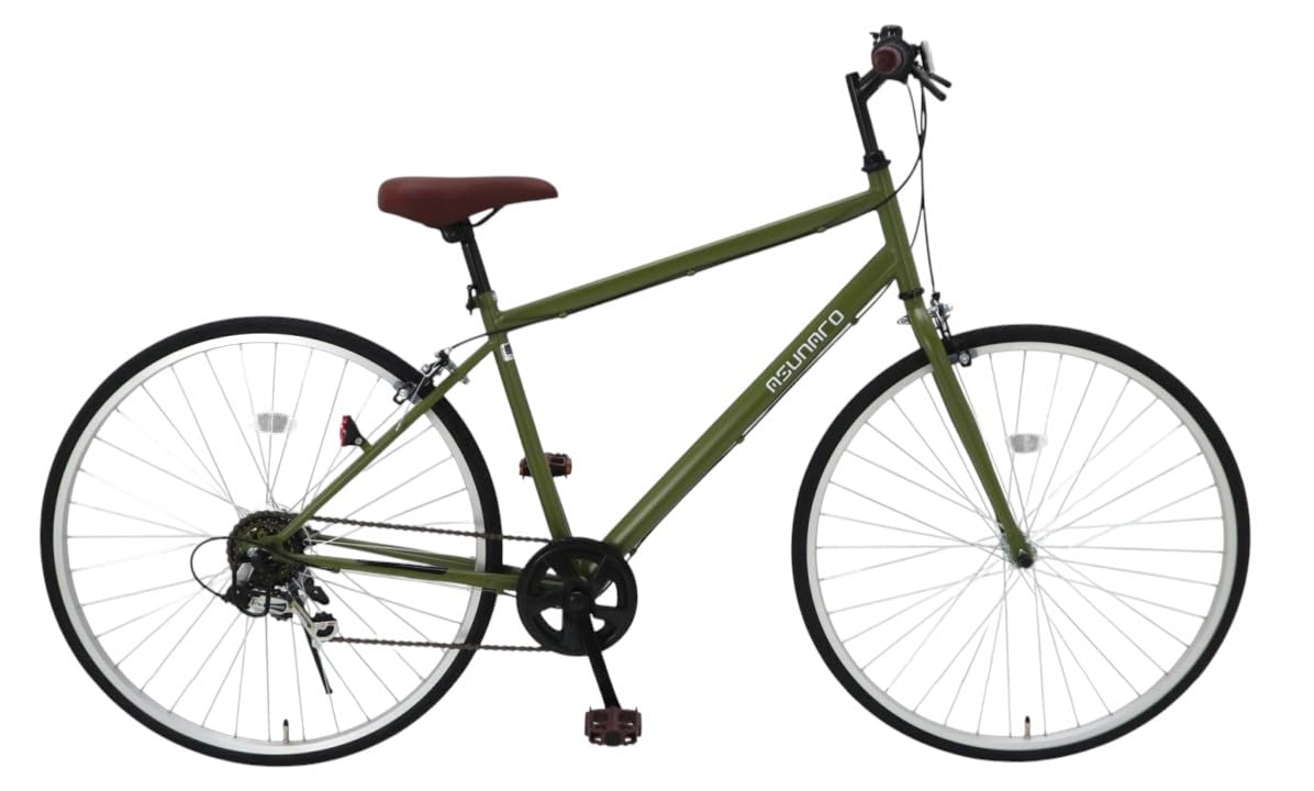 Amazon | 自転車 700×28c おしゃれ AN-KV700-K クロスバイク 6段ギア