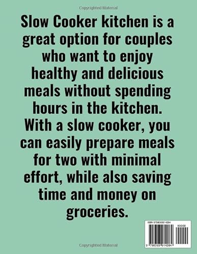 Foto von SLOW COOKER KITCHEN FOR TWO: Made with Love: Heartwarming Slow Cooker Recipes for Two.