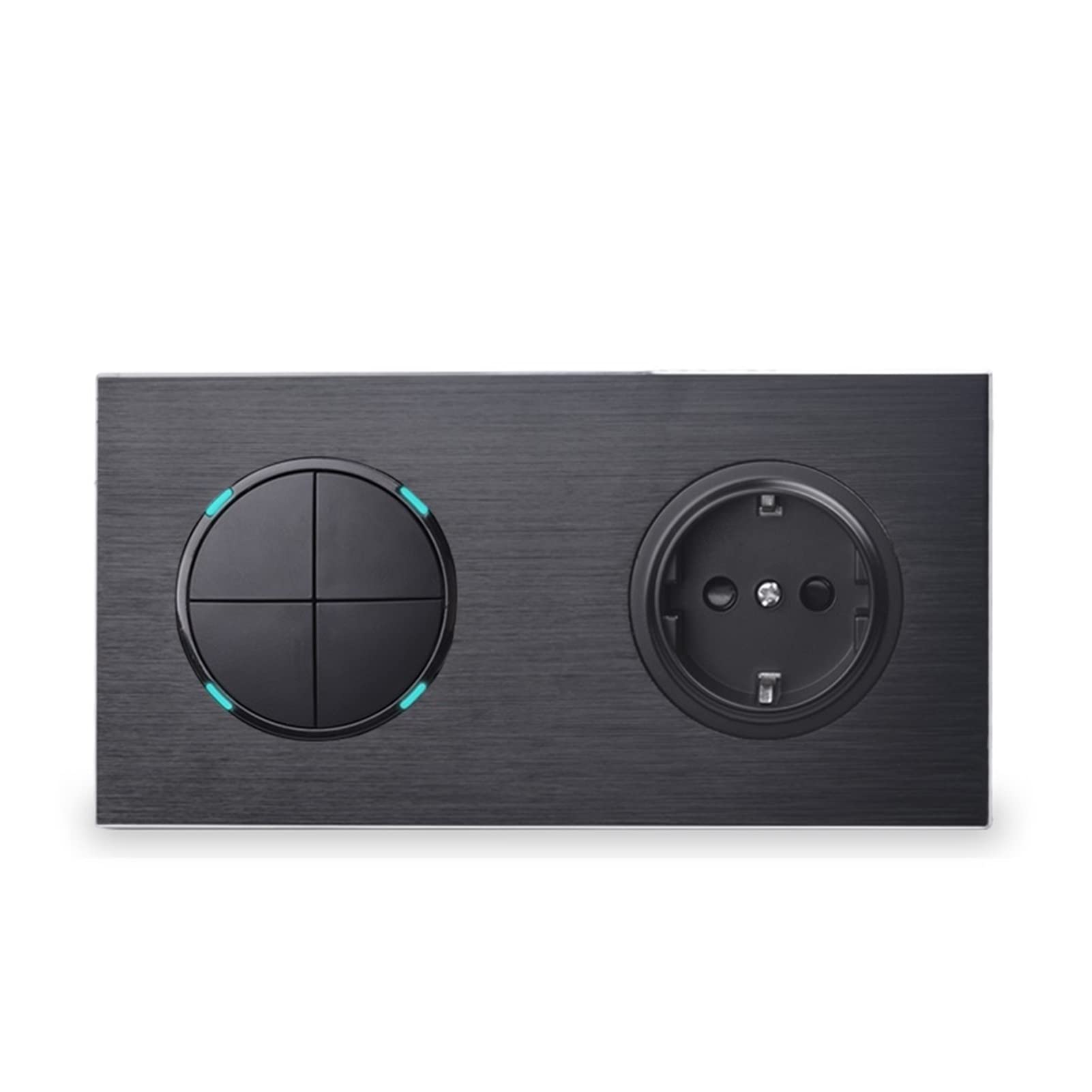 Amazon.com: Smart Switch Black Aluminum Frame Standard Wall