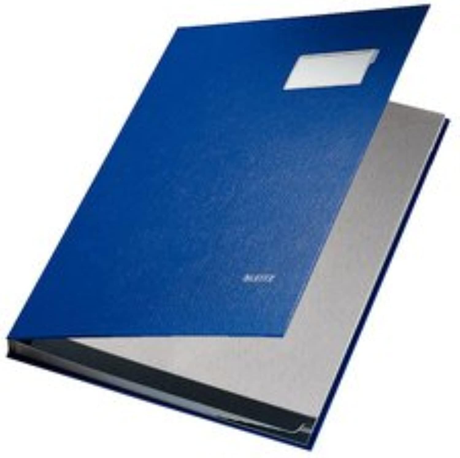 Leitz 57000195 Expandable Signature Book with 20 Card Dividers, A4, Black, 57000095