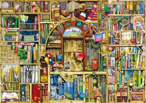 Ravensburger The Bizarre Bookshop 2 1000 Piece Jigsaw Puzzle for Adults – 12000300 – Handcrafted Tooling, Made in Germany, Every Piece Fits Together Perfectly