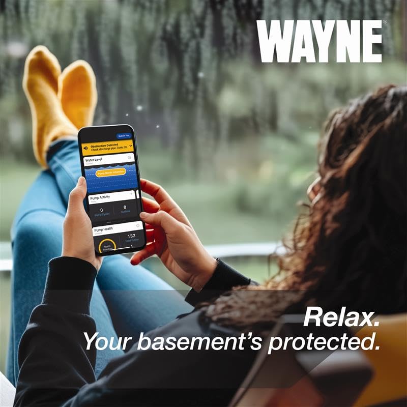Image of WAYNE Flood Protection Pump Bundle - WaterBUG Submersible Utility Pump + Basement Guardian Smart Sump Pump | Emergency Water Removal & Long-Term Basement Protection