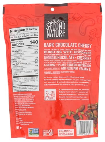 Second Nature Dark Chocolate Cherry Trail Mix, 12 Oz - image 2