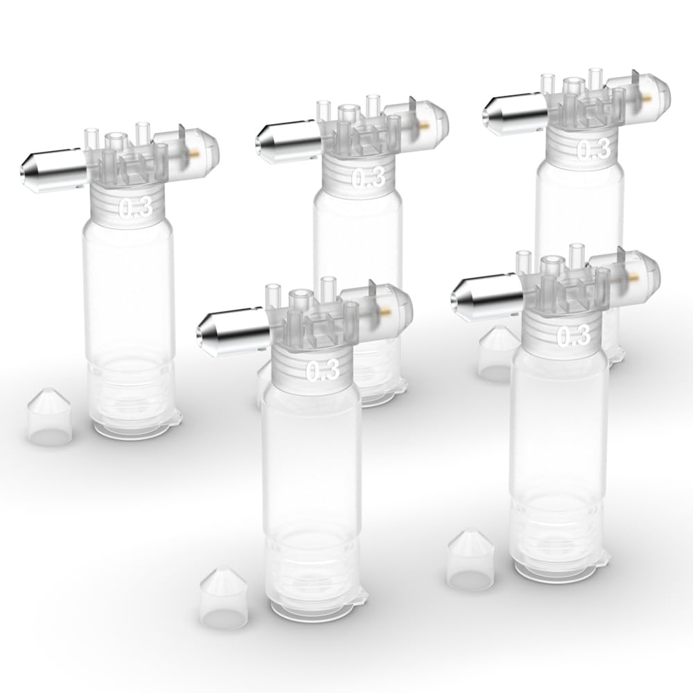 Module de pulvérisation d'aérographe sans nettoyage lot de 5 pièces de 0,3 mm