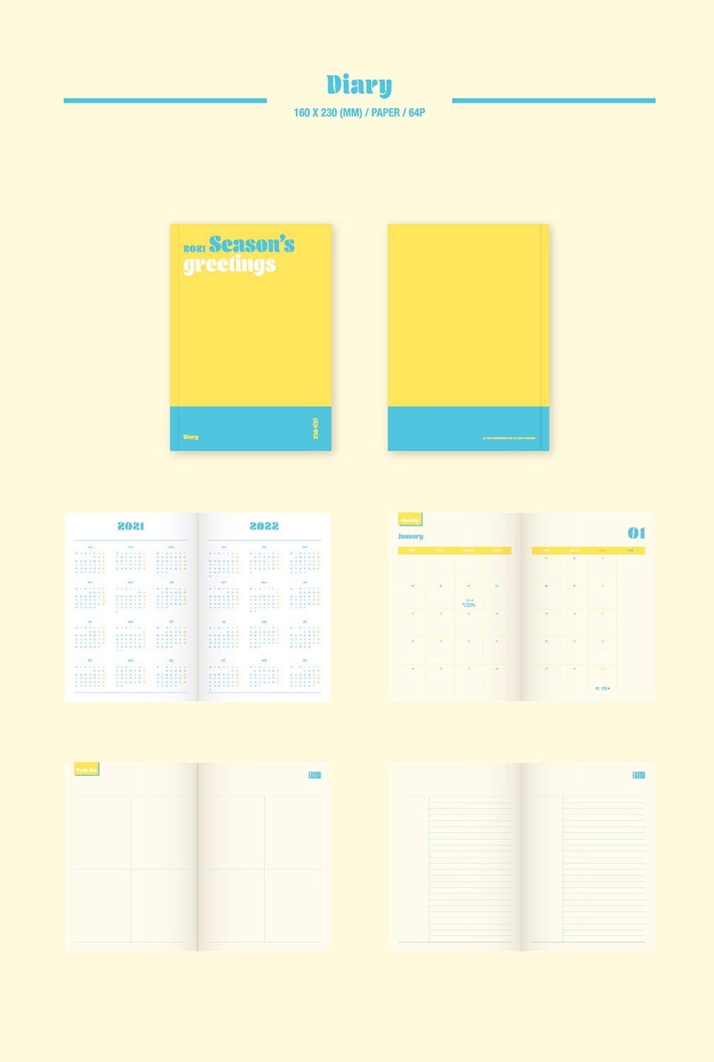 Cube Entertainment (G) I-DLE GIDLE - 2021 Season's Greetings+Extra